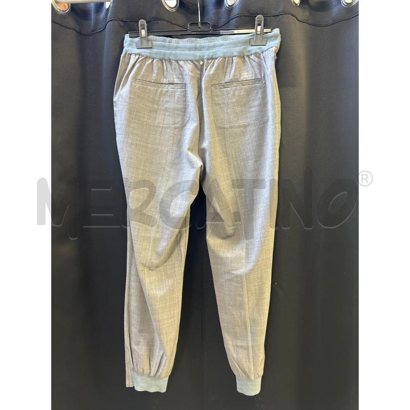 PANTALONE DONNA LORENA ANTONIAZZI GRIGIO | Mercatino dell'Usato Ciampino 3