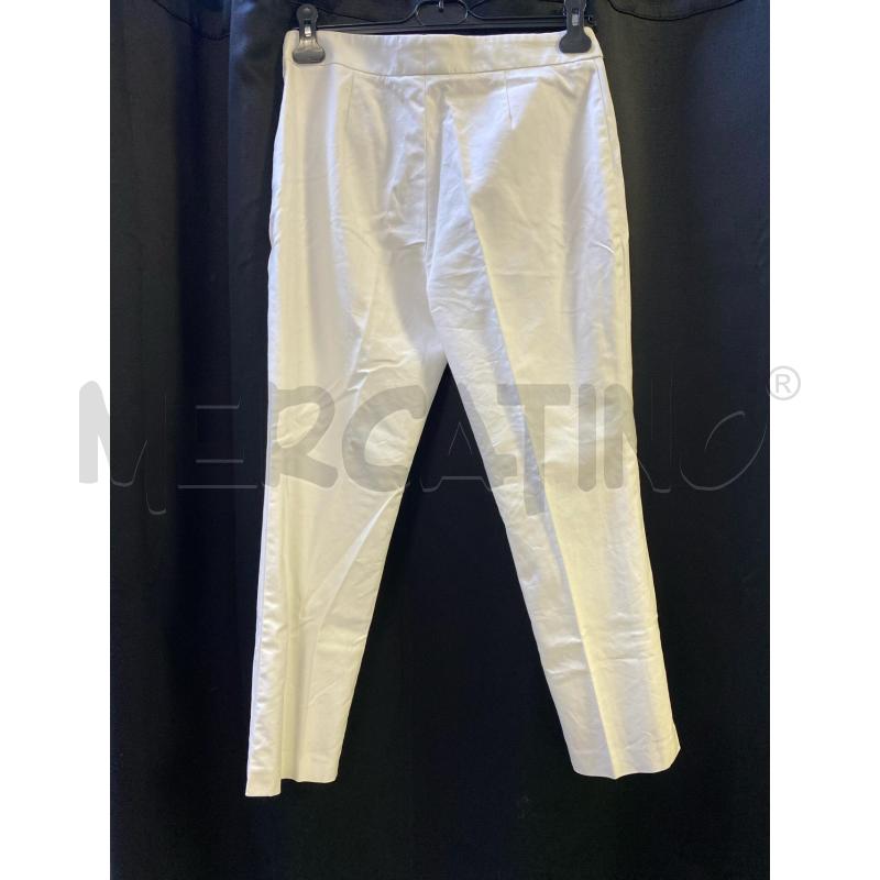 PANTALONE DONNA LUISA SPAGNOLI BIANCO  | Mercatino dell'Usato Ciampino 3