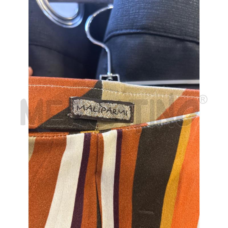 PANTALONE DONNA MALIPARMI FANT ARANCIO MARR VIOLA BEIGE | Mercatino dell'Usato Ciampino 2
