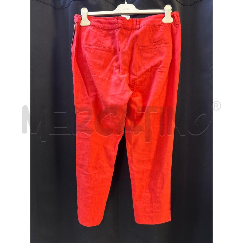PANTALONE DONNA MARELLA SPORT ROSSOMISTO LINO | Mercatino dell'Usato Ciampino 3