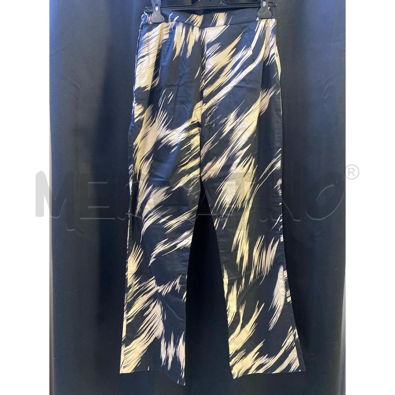 PANTALONE DONNA MARINA RINALDI NERO BEIGE | Mercatino dell'Usato Ciampino 3