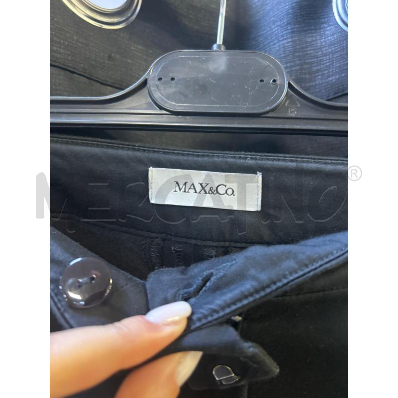 PANTALONE DONNA MAX & CO NERO | Mercatino dell'Usato Ciampino 2