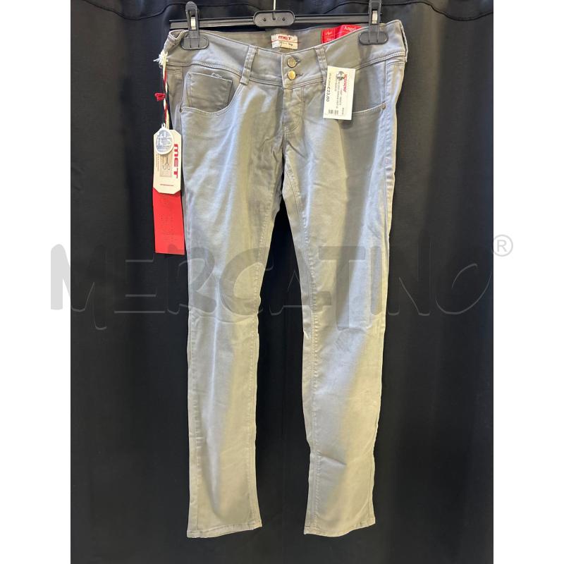 PANTALONE DONNA MET GRIGIO NUOVO | Mercatino dell'Usato Ciampino 1