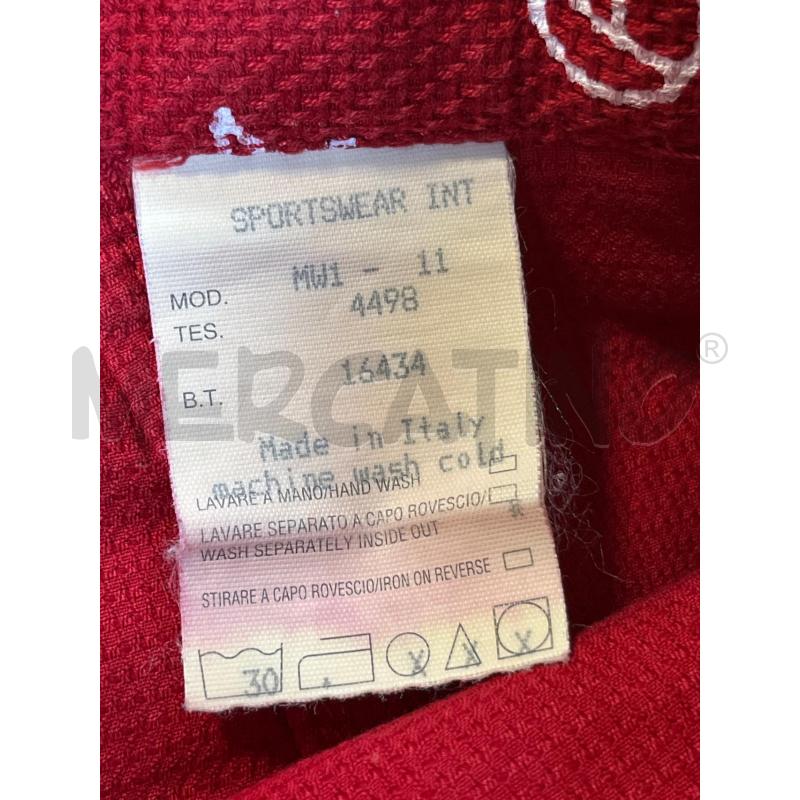PANTALONE DONNA MOSCHINO ROSSO FANT BIANCA  | Mercatino dell'Usato Ciampino 5