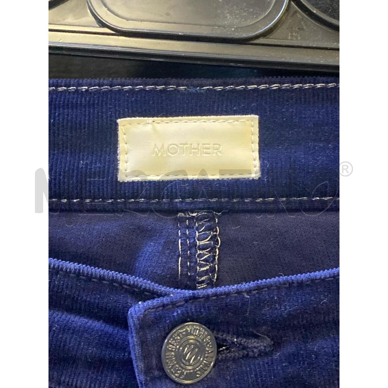 PANTALONE DONNA MOTHER VELL BLU  | Mercatino dell'Usato Ciampino 2