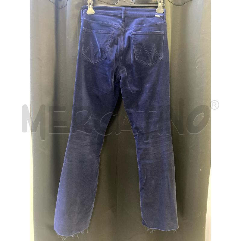 PANTALONE DONNA MOTHER VELL BLU  | Mercatino dell'Usato Ciampino 3
