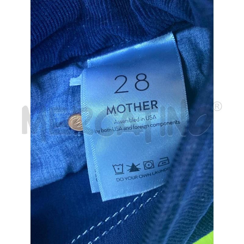 PANTALONE DONNA MOTHER VELL BLU  | Mercatino dell'Usato Ciampino 4