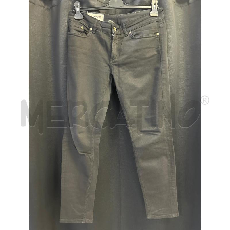 PANTALONE DONNA NERO DONDUP | Mercatino dell'Usato Ciampino 1