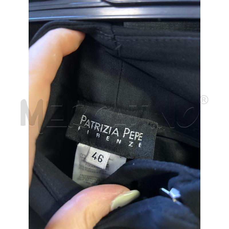 PANTALONE DONNA NERO PATRIZIA PEPE | Mercatino dell'Usato Ciampino 2