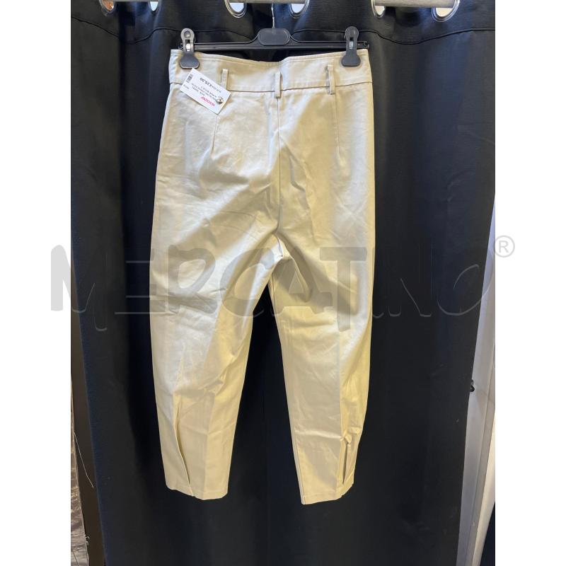 PANTALONE DONNA PATRIZIA PEPE BEIGE VITA ALTA  | Mercatino dell'Usato Ciampino 2