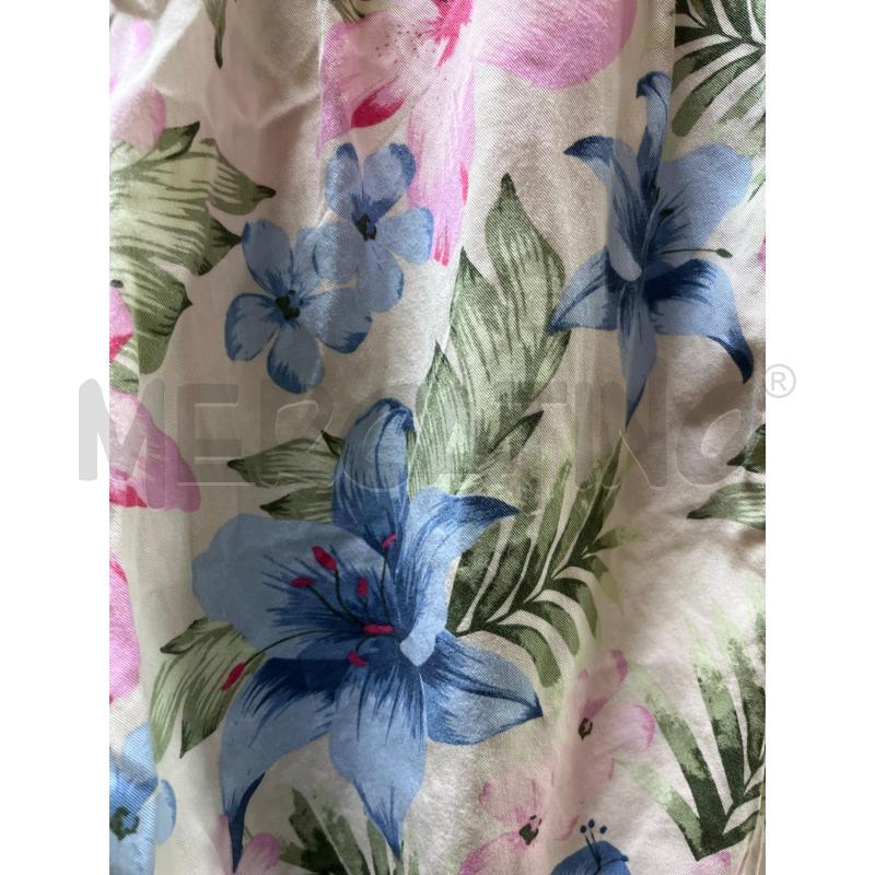 PANTALONE DONNA PEPE JEANS BEIGE FIORI ROSA BLU  | Mercatino dell'Usato Ciampino 3