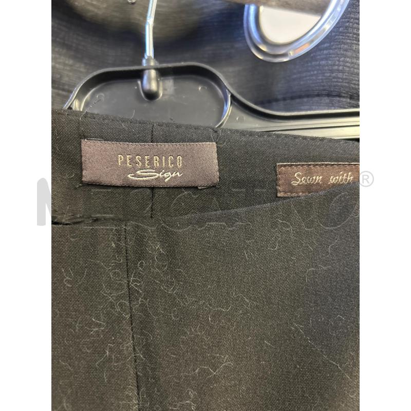 PANTALONE DONNA PESERICO NERO  | Mercatino dell'Usato Ciampino 2