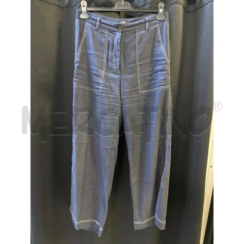 PANTALONE DONNA PINKO BLU  | Mercatino dell'Usato Ciampino 1