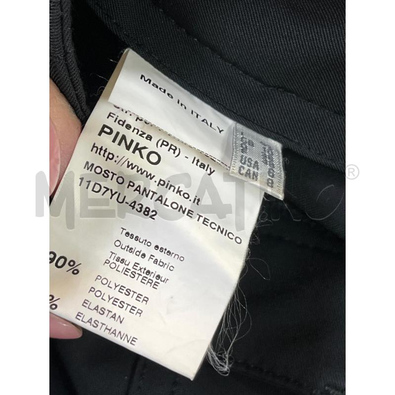PANTALONE DONNA PINKO NERO  | Mercatino dell'Usato Ciampino 4