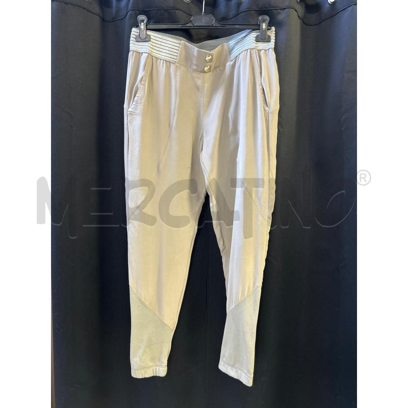 PANTALONE DONNA PINKO SETA BEIGE | Mercatino dell'Usato Ciampino 1