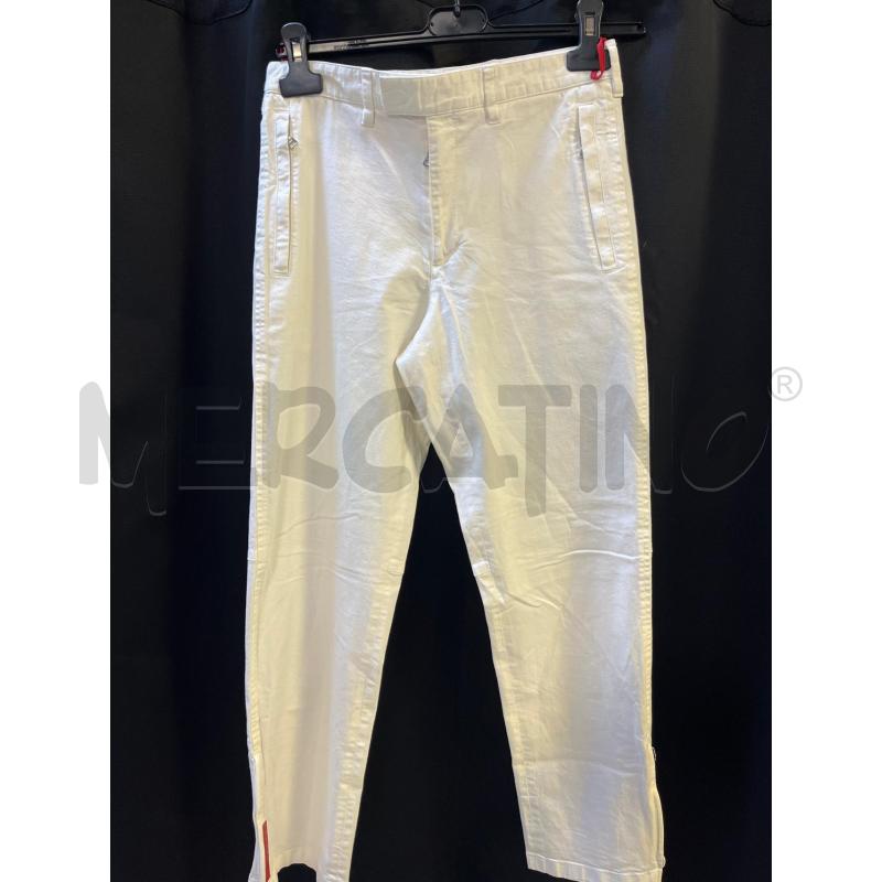 PANTALONE DONNA PRADA BIANCO | Mercatino dell'Usato Ciampino 1