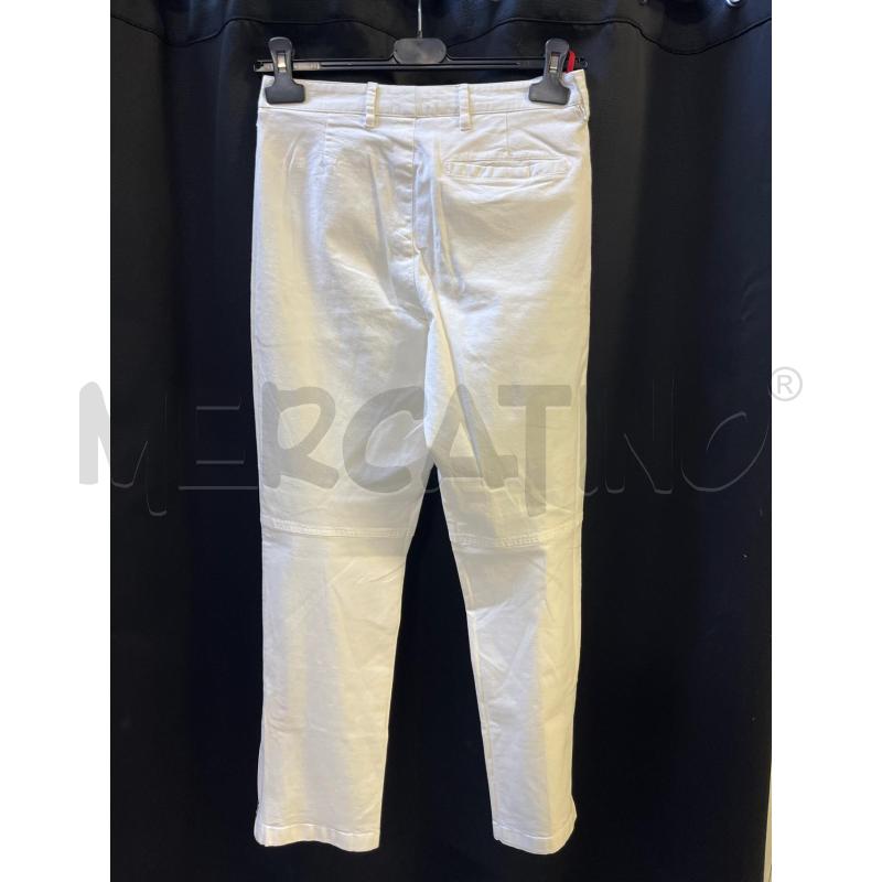 PANTALONE DONNA PRADA BIANCO | Mercatino dell'Usato Ciampino 2