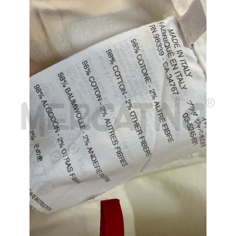 PANTALONE DONNA PRADA BIANCO | Mercatino dell'Usato Ciampino 4