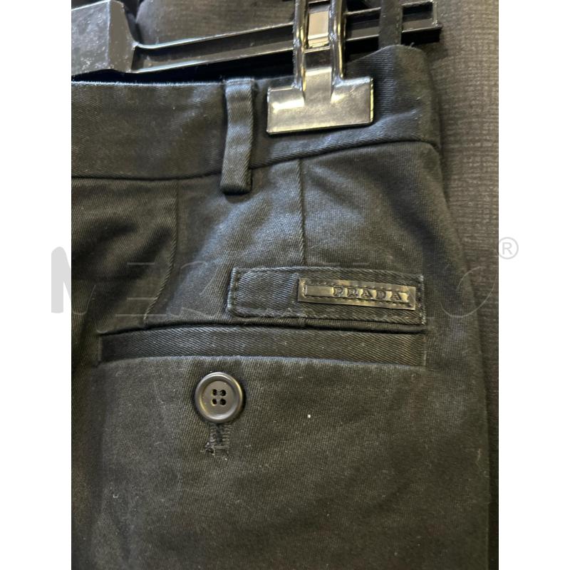 PANTALONE DONNA PRADA NERO | Mercatino dell'Usato Ciampino 3