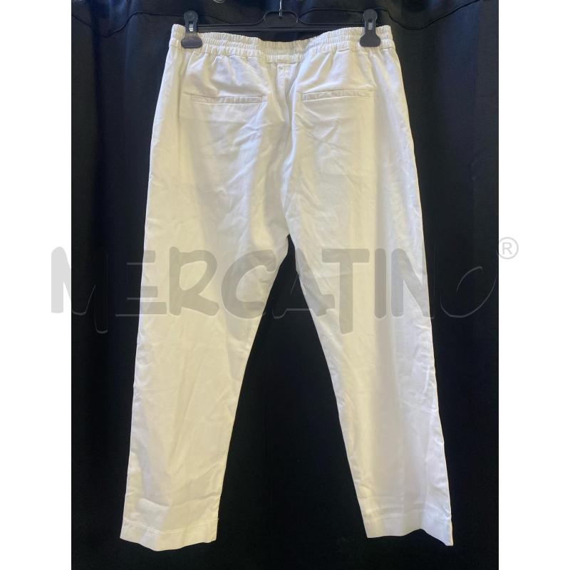 PANTALONE DONNA RE-HASH BIANCO | Mercatino dell'Usato Ciampino 3