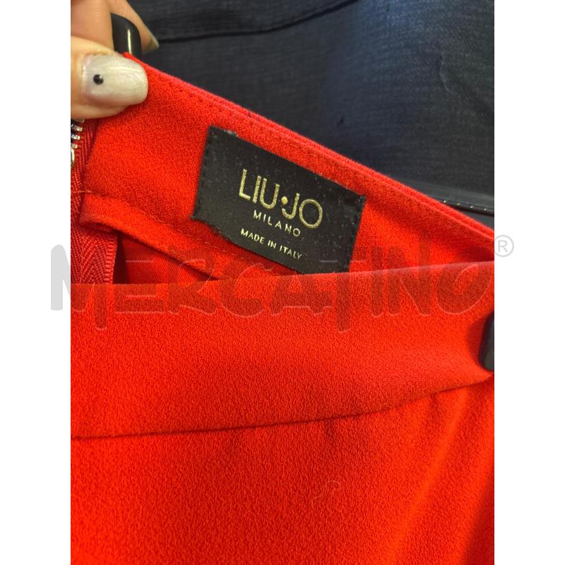 PANTALONE DONNA ROSSO LIU JO | Mercatino dell'Usato Ciampino 2