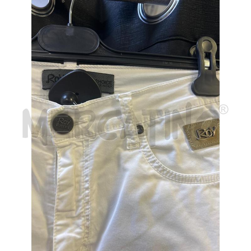 PANTALONE DONNA ROY ROGERS BIANCO  | Mercatino dell'Usato Ciampino 2