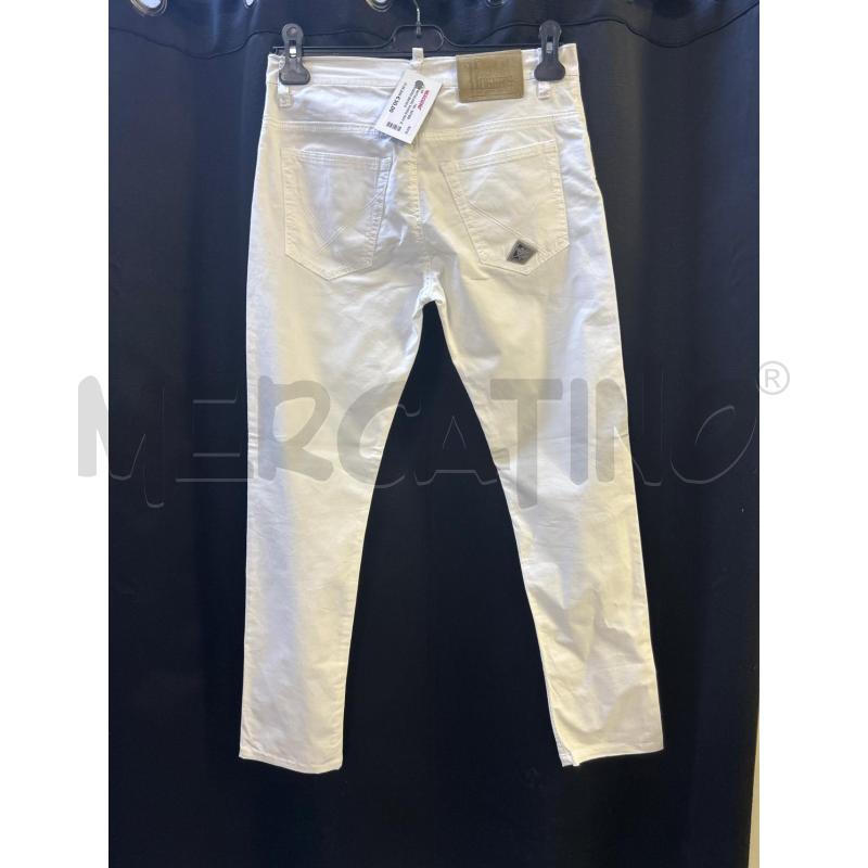 PANTALONE DONNA ROY ROGERS BIANCO  | Mercatino dell'Usato Ciampino 3