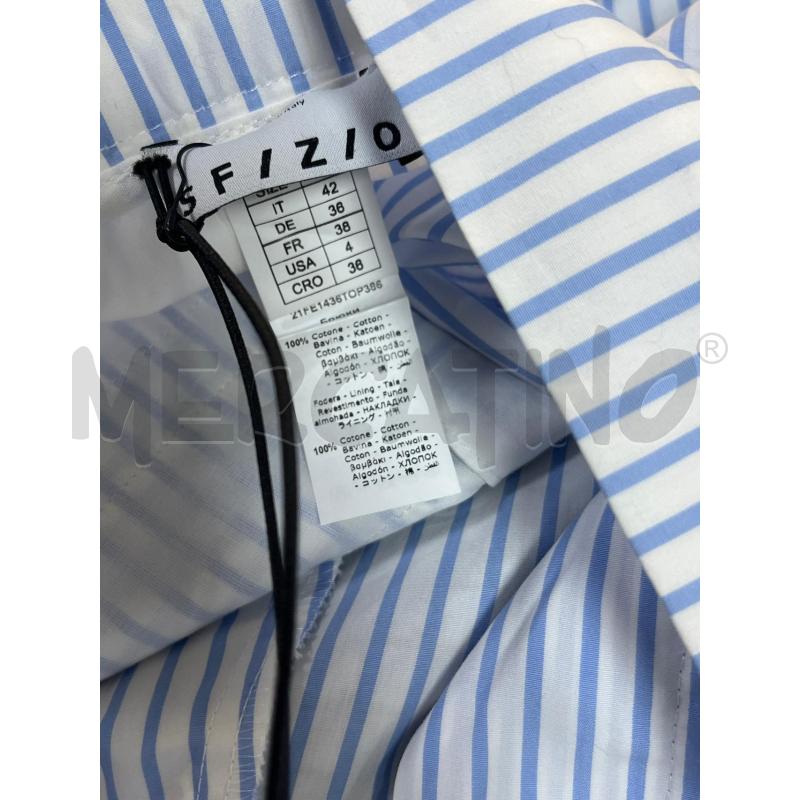 PANTALONE DONNA SFIZIO NUOVO STR CELESTI BIANCHE  | Mercatino dell'Usato Ciampino 4