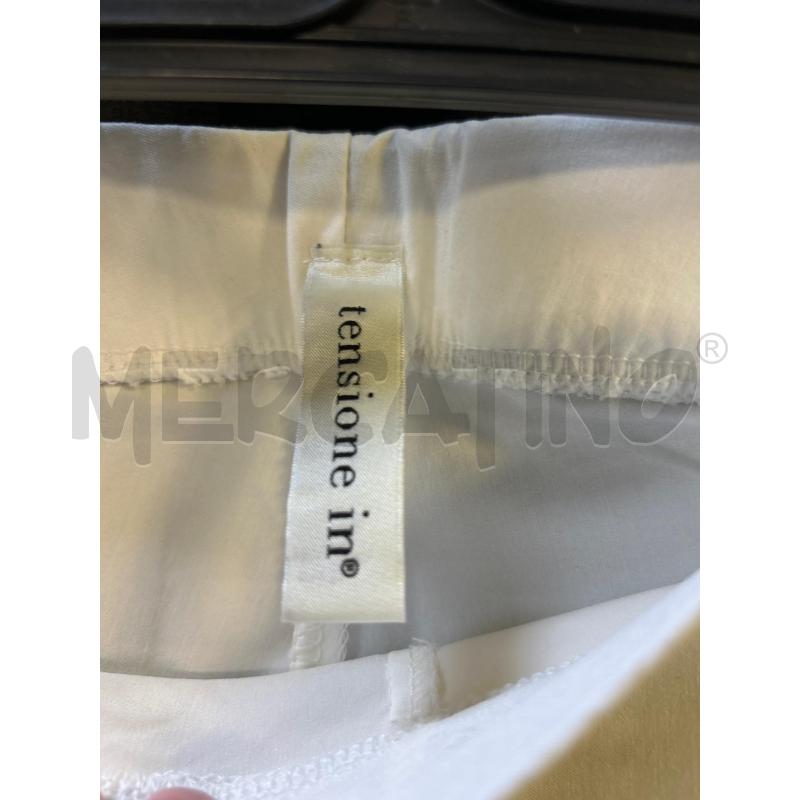 PANTALONE DONNA TENSIONE IN BIANCHI  | Mercatino dell'Usato Ciampino 2