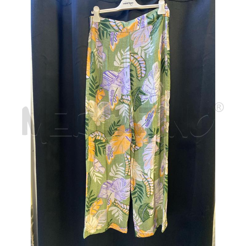 PANTALONE DONNA TIFFOSI NUOVO VERDE FANT FOGLIE | Mercatino dell'Usato Ciampino 1