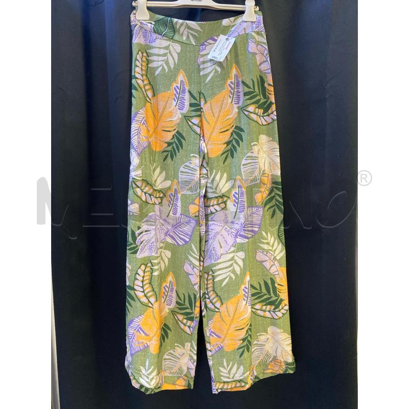 PANTALONE DONNA TIFFOSI NUOVO VERDE FANT FOGLIE | Mercatino dell'Usato Ciampino 2