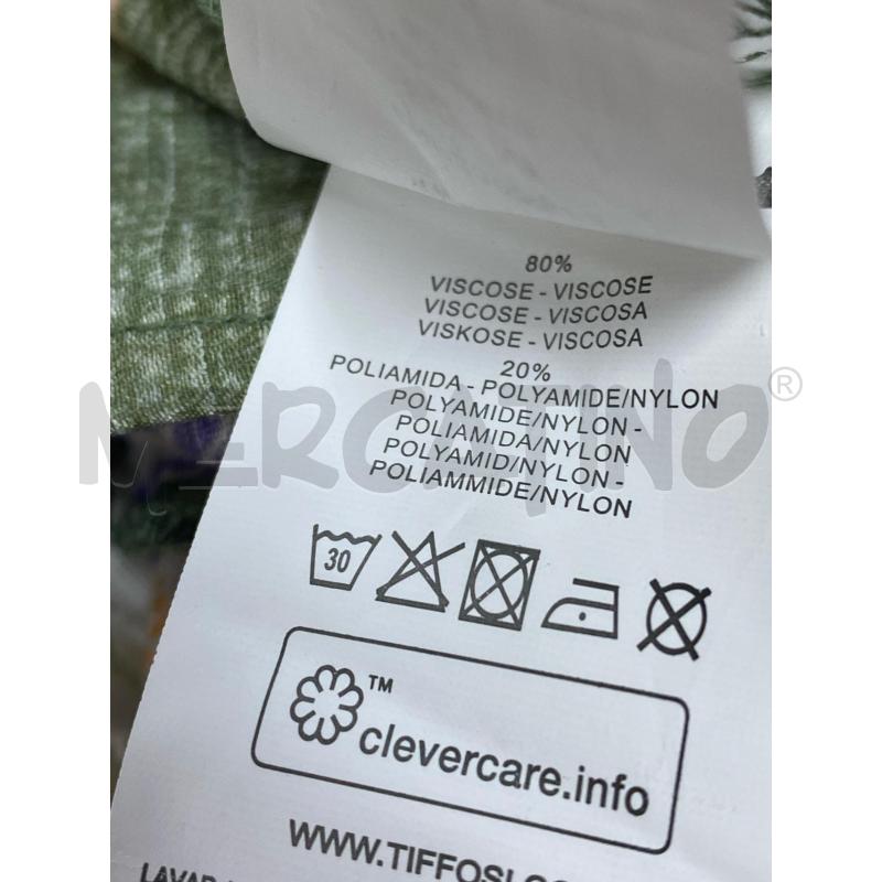 PANTALONE DONNA TIFFOSI NUOVO VERDE FANT FOGLIE | Mercatino dell'Usato Ciampino 4