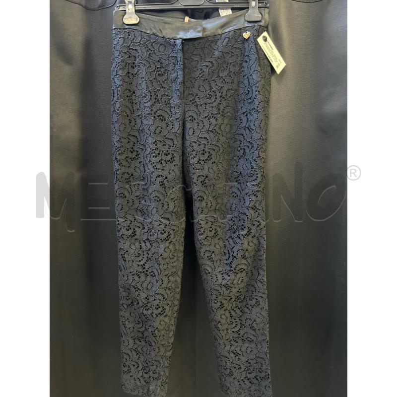 PANTALONE DONNA TWINSET NERO PIZZO NUOVO | Mercatino dell'Usato Ciampino 1