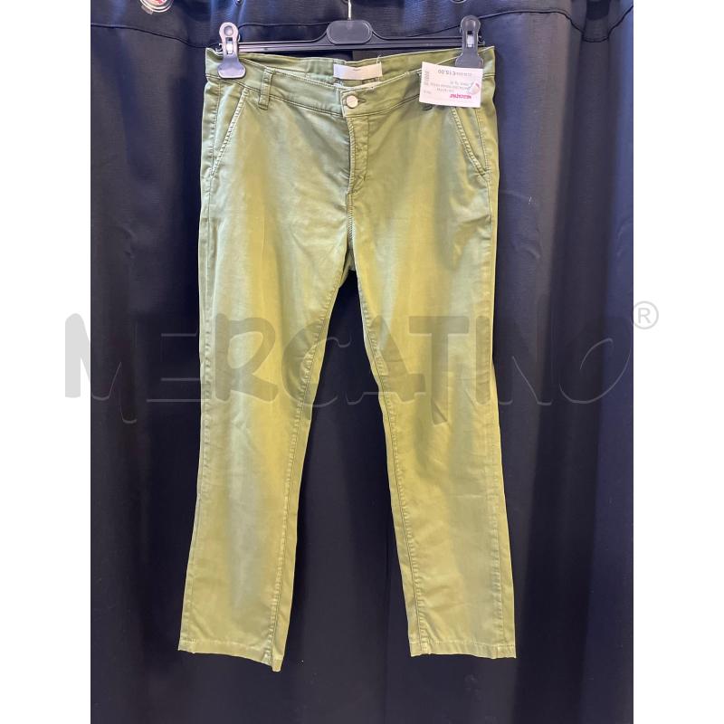 PANTALONE DONNA VERDE PINKO | Mercatino dell'Usato Ciampino 1