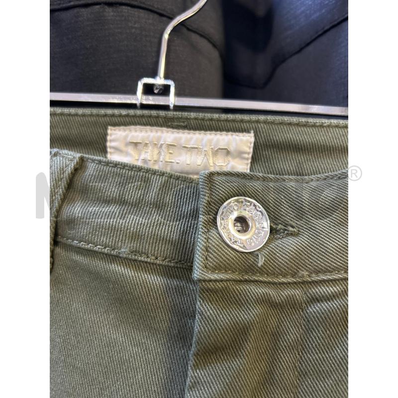 PANTALONE DONNA VERDE TAKE TWO | Mercatino dell'Usato Ciampino 2