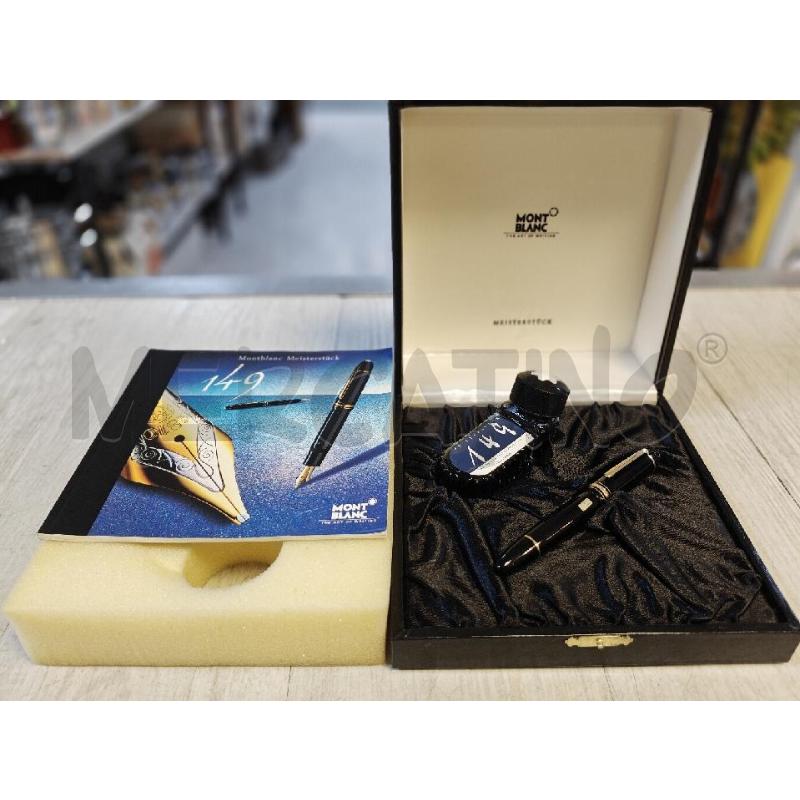 PENNA STILOGRAFICA MONTBLANC MEISTERSTUCK 149 18K | Mercatino dell'Usato Ciampino 1