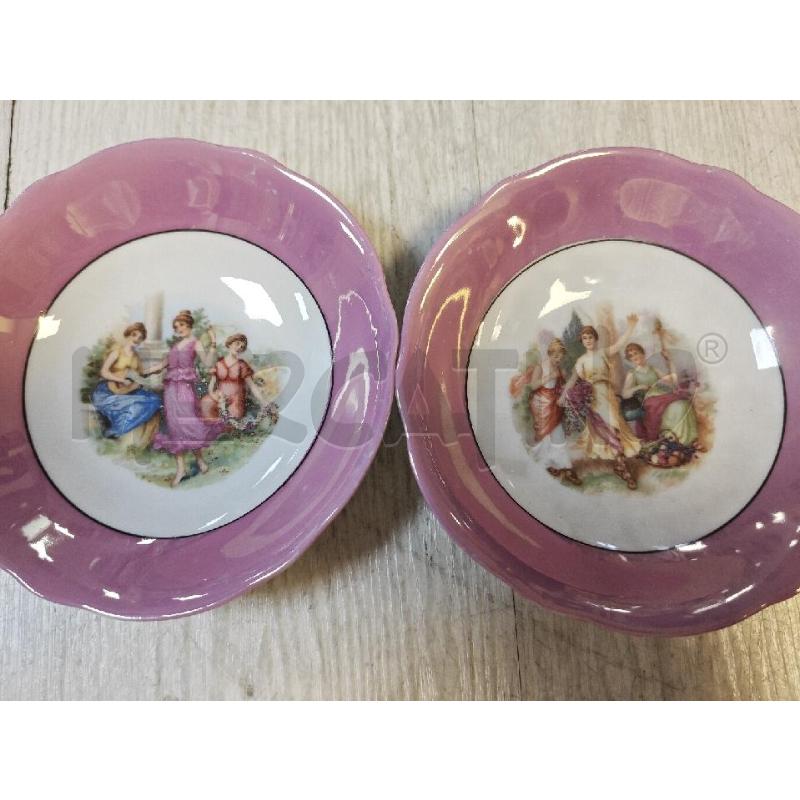 PIATTINI PZ. 6+CIOTOLA BAVARIA VIOLA | Mercatino dell'Usato Ciampino 4
