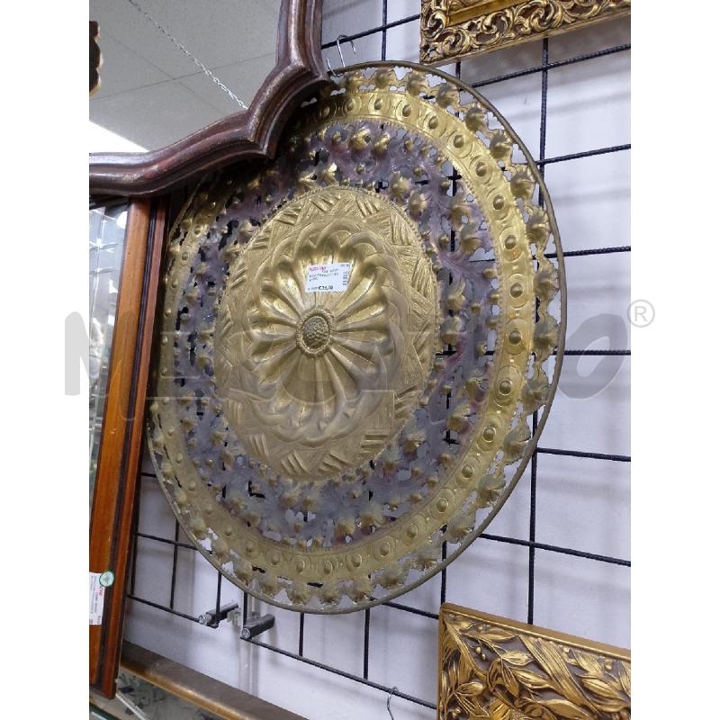 PIATTO GRANDE IN OTTONE FIORE | Mercatino dell'Usato Ciampino 1