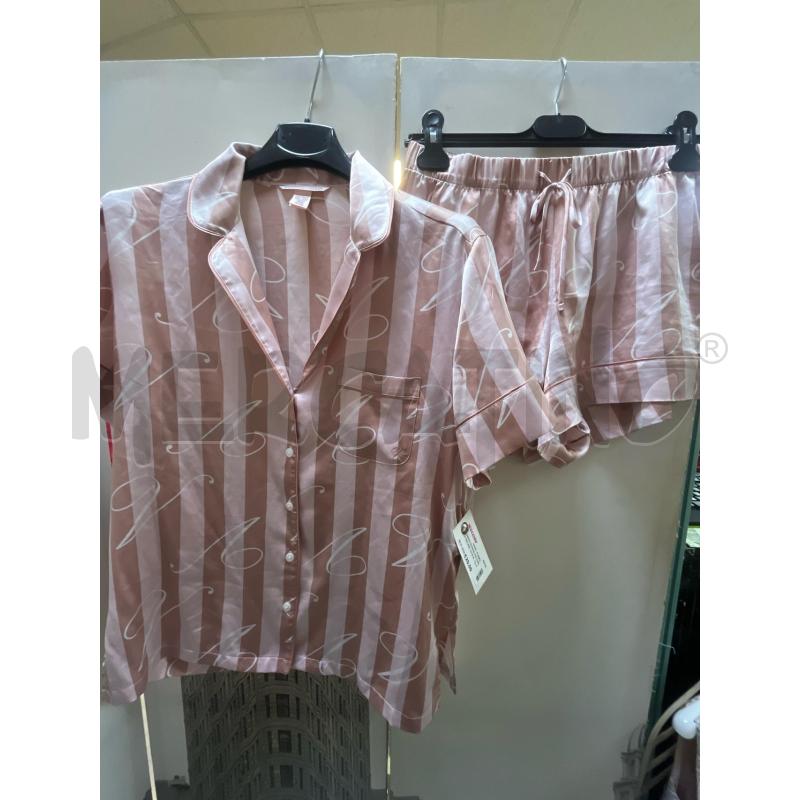 PIGIAMA DONNA VICTORIA'S SECRET STR ROSA CHIARE SCURE | Mercatino dell'Usato Ciampino 1
