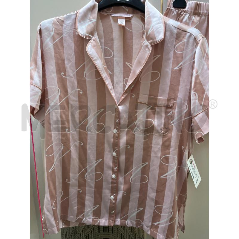 PIGIAMA DONNA VICTORIA'S SECRET STR ROSA CHIARE SCURE | Mercatino dell'Usato Ciampino 3