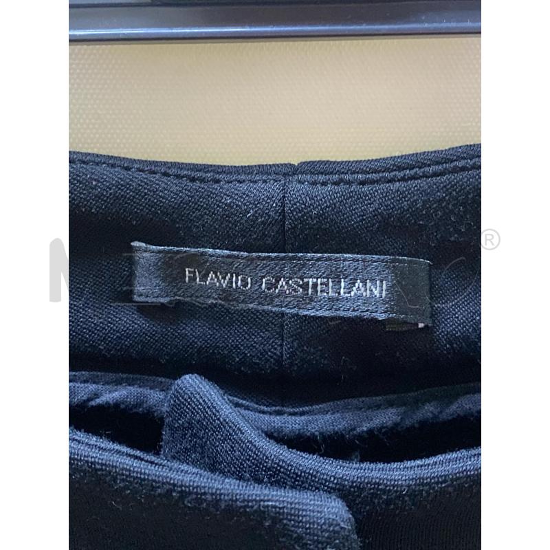PINOCCHIETTO DONNA FLAVIO CASTELLANI NERO  | Mercatino dell'Usato Ciampino 2