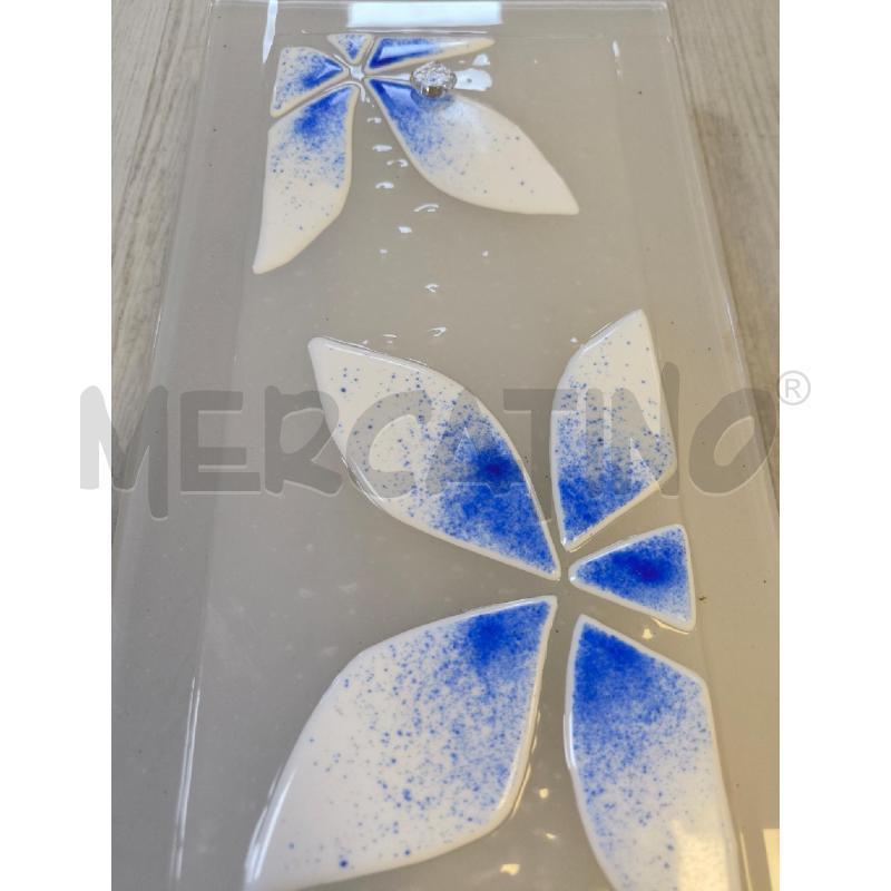 PLAFONIERA RETTANG.MURANO FIORI | Mercatino dell'Usato Ciampino 3