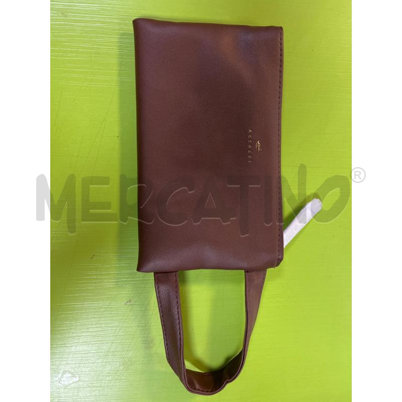 POCHETTE AESAERT MARRONE NUOVA | Mercatino dell'Usato Ciampino 1