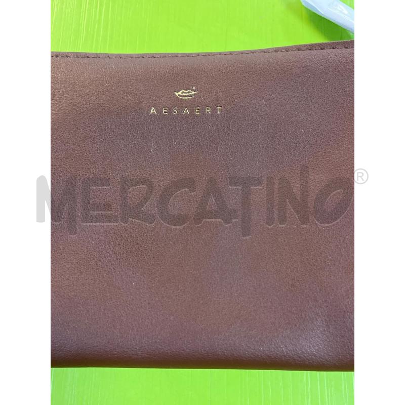 POCHETTE AESAERT MARRONE NUOVA | Mercatino dell'Usato Ciampino 2