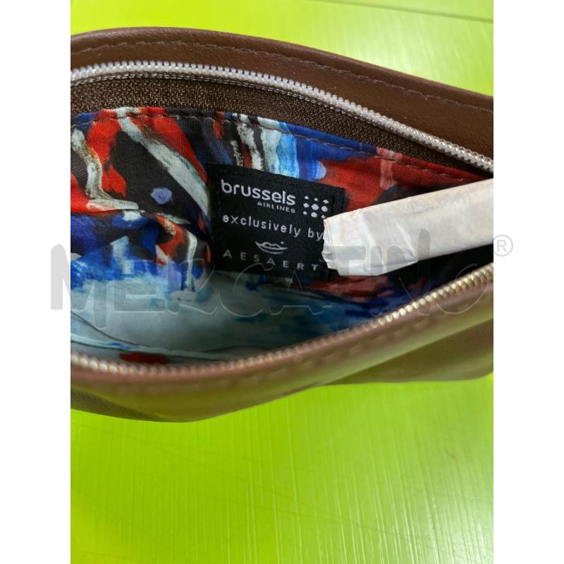 POCHETTE AESAERT MARRONE NUOVA | Mercatino dell'Usato Ciampino 3
