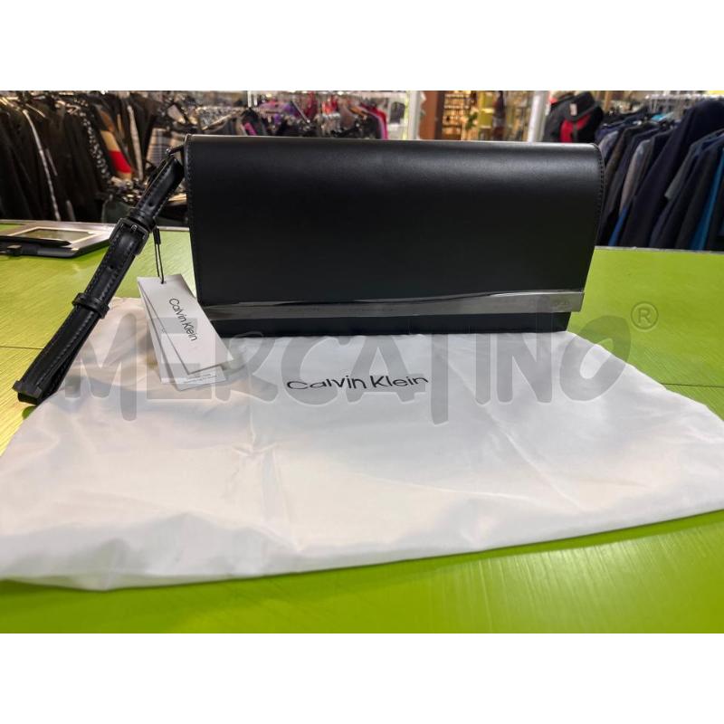 POCHETTE CALVIN KLEIN NUOVA NERA | Mercatino dell'Usato Ciampino 1