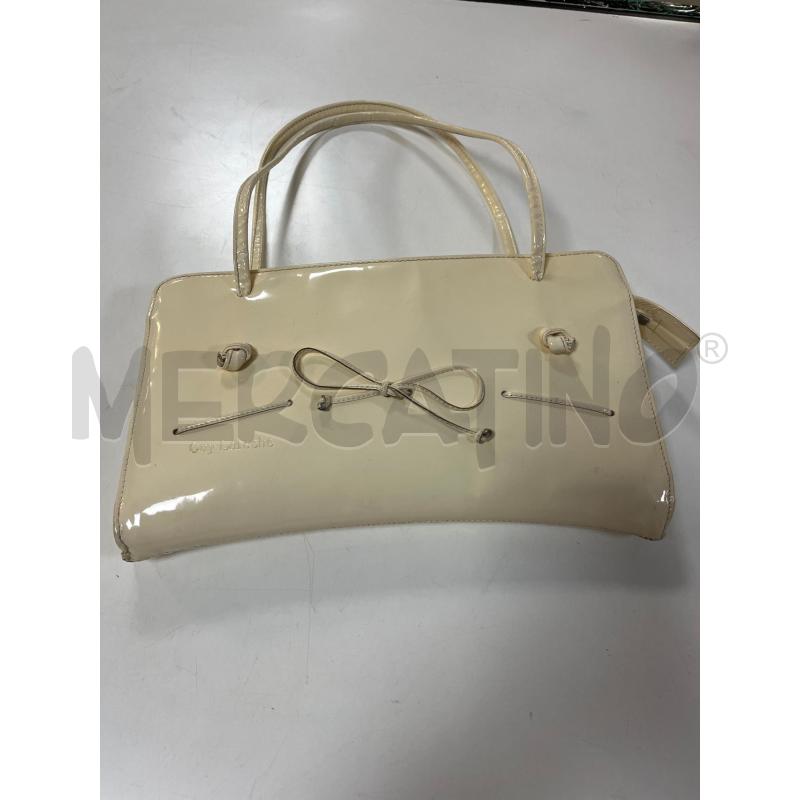 POCHETTE GUY LAROCHE BEIGE LUCIDA | Mercatino dell'Usato Ciampino 1