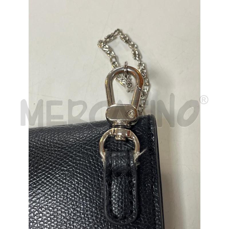 POCHETTE MOSCHINO NERA  | Mercatino dell'Usato Ciampino 4