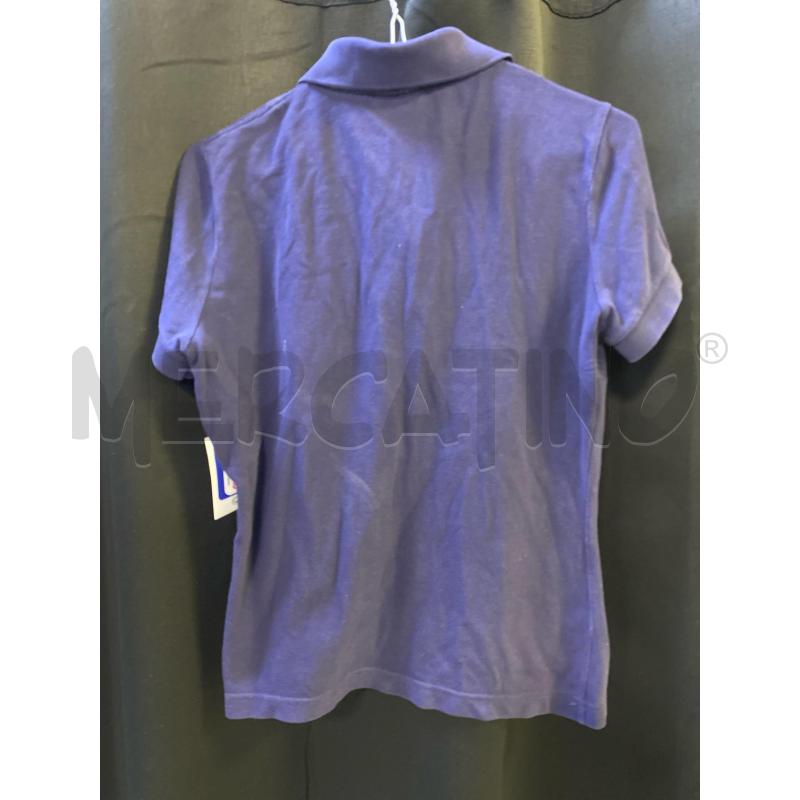 POLO DONNA LACOSTE BLU | Mercatino dell'Usato Ciampino 3