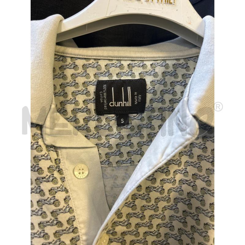 POLO UOMO DUNHILL VERDINA FANTASIA MACCHINE | Mercatino dell'Usato Ciampino 2